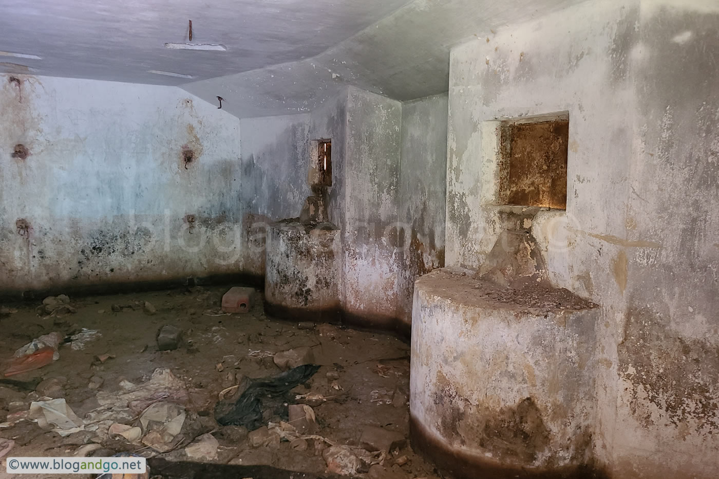 HK Trail 4 - Inside Aberdeen Reservoir Pillbox